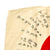 Original Japanese WWII Hand Painted Good Luck Flag with Many Signatures - 27" x 32" Original Items