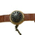 Original Japan WWII Imperial Japanese Air Service Flight Helmet Headset Ear Pieces and Throat Microphone Original Items