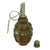 Original Post-WWII Soviet/Communist Bloc F1 Hand Fragmentation Grenade With Transit Plug - Inert Original Items