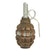 Original Post-WWII Soviet/Communist Bloc F1 Hand Fragmentation Grenade With Transit Plug - Inert Original Items