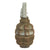Original Post-WWII Soviet/Communist Bloc F1 Hand Fragmentation Grenade With Transit Plug - Inert Original Items