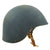 Original U.S. WWII Navy USN MK2 Talker Flak Helmet with Chin Strap - Complete Excellent Condition Original Items