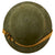 Original U.S. WWII M1917A1 Kelly Helmet with Textured Paint & Chinstrap - Complete Original Items