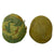 Original U.S. WWII - Early Vietnam War M1 Helmet With Mitchell Pattern Camouflage Helmet Cover, Elastic Band, and Early Vietnam Liner. Original Items