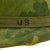 Original U.S. WWII Vietnam War M1 Helmet with USMC Reversible Camouflage Cover Original Items