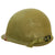 Original U.S. WWII Unissued M1 Schlueter Rear Seam Swivel Bale Helmet with Firestone Liner - Complete Original Items