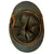 Original French WWI Early Issue Model 1915 Adrian Helmet in Horizon Blue with RF Engineer Badge - Complete Original Items