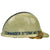 Original U.S. Vietnam War Era 13th Strategic Missile Division Commander Hardhat For Brigadier General W. S. Rader Original Items