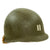 Original U.S. WWII 1942 Captain’s M1 McCord Front Seam Fixed Bale Helmet with Westinghouse Liner Original Items