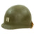 Original U.S. WWII 1942 Captain’s M1 McCord Front Seam Fixed Bale Helmet with Westinghouse Liner Original Items
