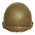Original U.S. WWII 1942 M1 McCord Front Seam Fixed Bale Helmet with St. Clair Low-Pressure Liner - Laundry Number Marked Original Items