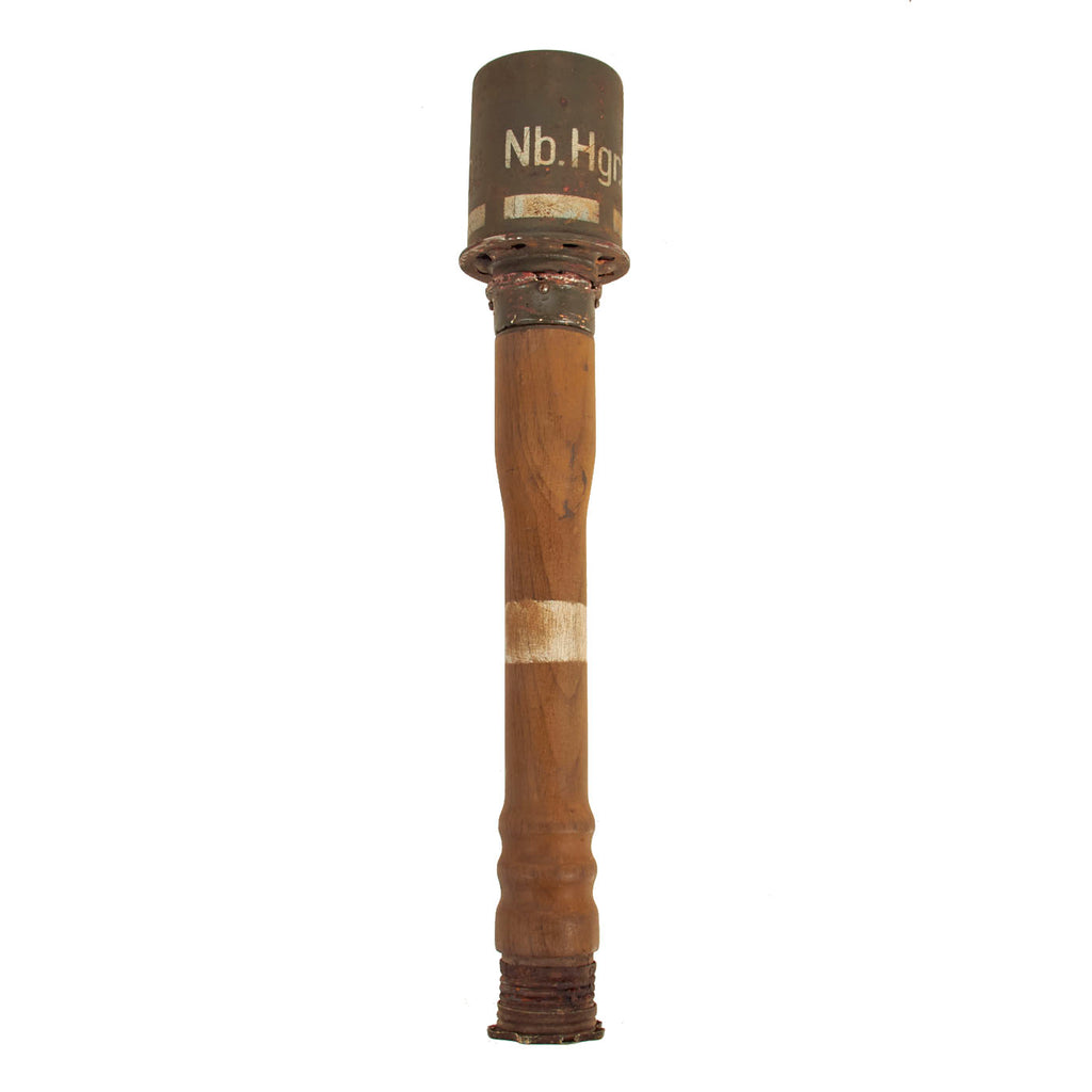 Original German WWII 1939 dated Nb-Hgr 39b Inert Smoke Stick Grenade by Richard Rinker Original Items