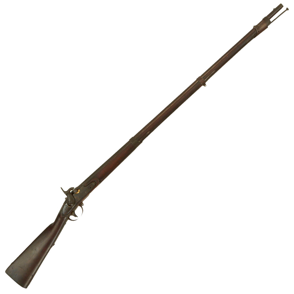 Original U.S. Model 1816 Percussion Converted Contract Musket by Marine T. Wickham of Philadelphia Original Items