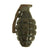 Original Rare U.S. WWI Mark I Pineapple Hand Grenade with Fuze - Inert Original Items