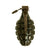 Original Rare U.S. WWI Mark I Pineapple Hand Grenade with Fuze - Inert Original Items