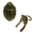 Original Rare U.S. WWI Mark I Pineapple Hand Grenade with Fuze - Inert Original Items