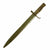 Original German WWI Steel Hilt 12" Blade Ersatz Bayonet with Scabbard - Carter Type EB48 Original Items