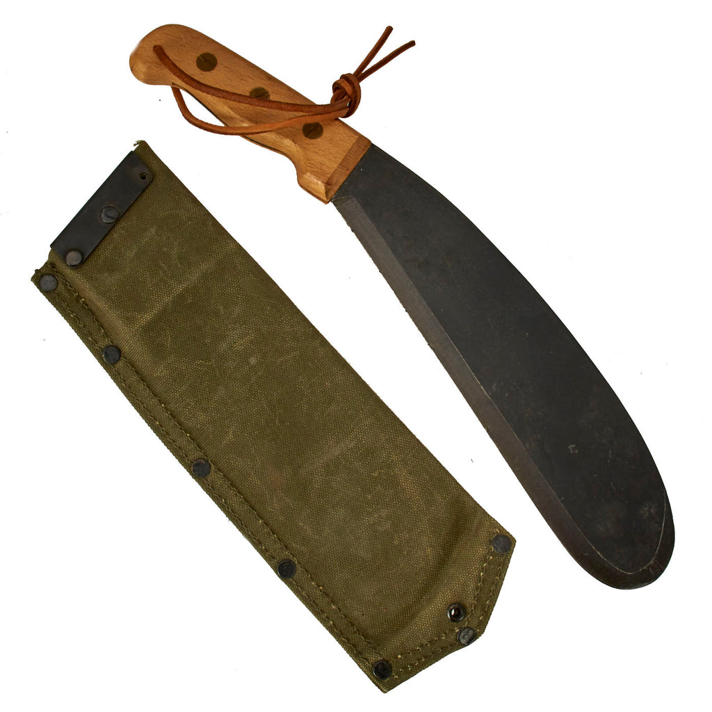 Original U.S. Vietnam War Special Forces Counter Insurgency Support Office Bolo Machete - Banana Knife Original Items