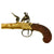 Original British Brass Framed Flintlock Pocket Pistol by E.D. Nicholson of Cornhill, London - circa 1790 Original Items