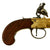 Original British Brass Framed Flintlock Pocket Pistol by E.D. Nicholson of Cornhill, London - circa 1790 Original Items