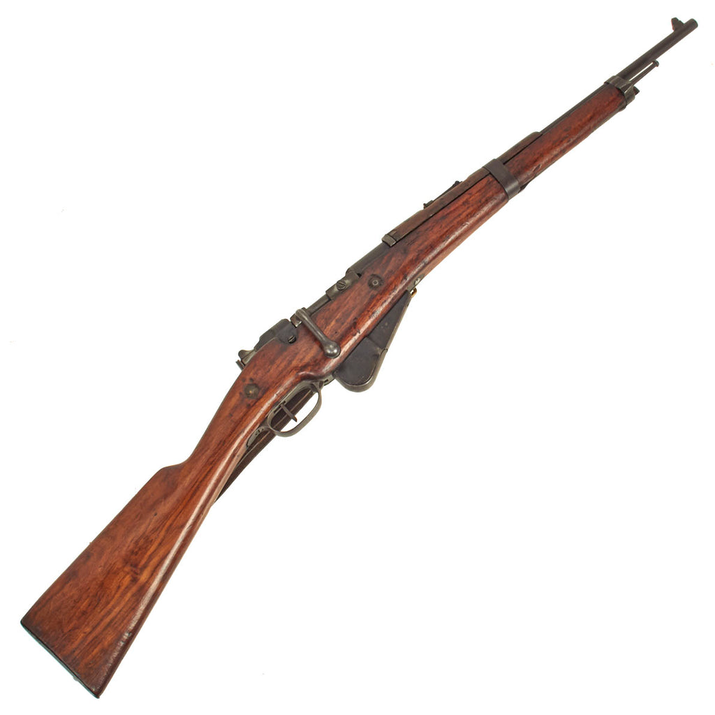 Original French Mannlicher Berthier Mle 1892 Saddle-Ring Carbine by Saint-Étienne Serial G83456  - Manufactured in 1896 Original Items