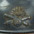 Original French WWI M1915 Adrian Helmet with Artillery Badge - Horizon Blue Original Items