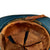 Original French WWI Issue Model 1915 Adrian Helmet in Horizon Blue with RF Badge - Complete Original Items
