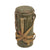 Original German WWII M38 Gas Mask in Size 3 with Filter, Canister, & Accessories - dated 1942 Original Items