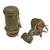 Original German WWII M38 Gas Mask in Size 3 with Filter, Canister, & Accessories - dated 1942 Original Items