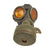 Original German WWII M38 Gas Mask in Size 3 with Filter, Canister, & Accessories - dated 1942 Original Items