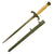Original German WWII Miniature Army Heer Officer Dagger / Letter Opener with Scabbard Original Items
