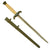 Original German WWII Miniature Army Heer Officer Dagger / Letter Opener with Scabbard Original Items