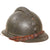 Original French WWI Issue Model 1915 Adrian Helmet Shell in Horizon Blue with RF Badge Original Items