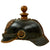 Original German WWI Named Prussian M1895 Artillery Pickelhaube Helmet - Kugelhelm - Gilded Wappen Original Items