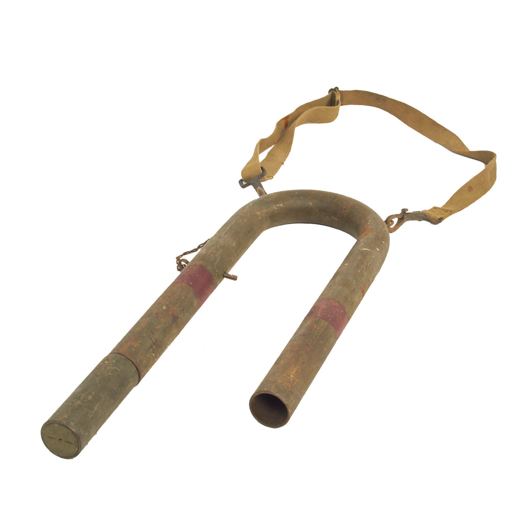 Original WWI / WWII U.S. Gas Alert Trench Gong Alarm Original Items