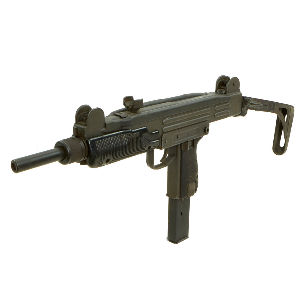 Original Israeli Six-Day War UZI Display Submachine Gun with Folding Stock and Magazine - Dated 1961 Original Items
