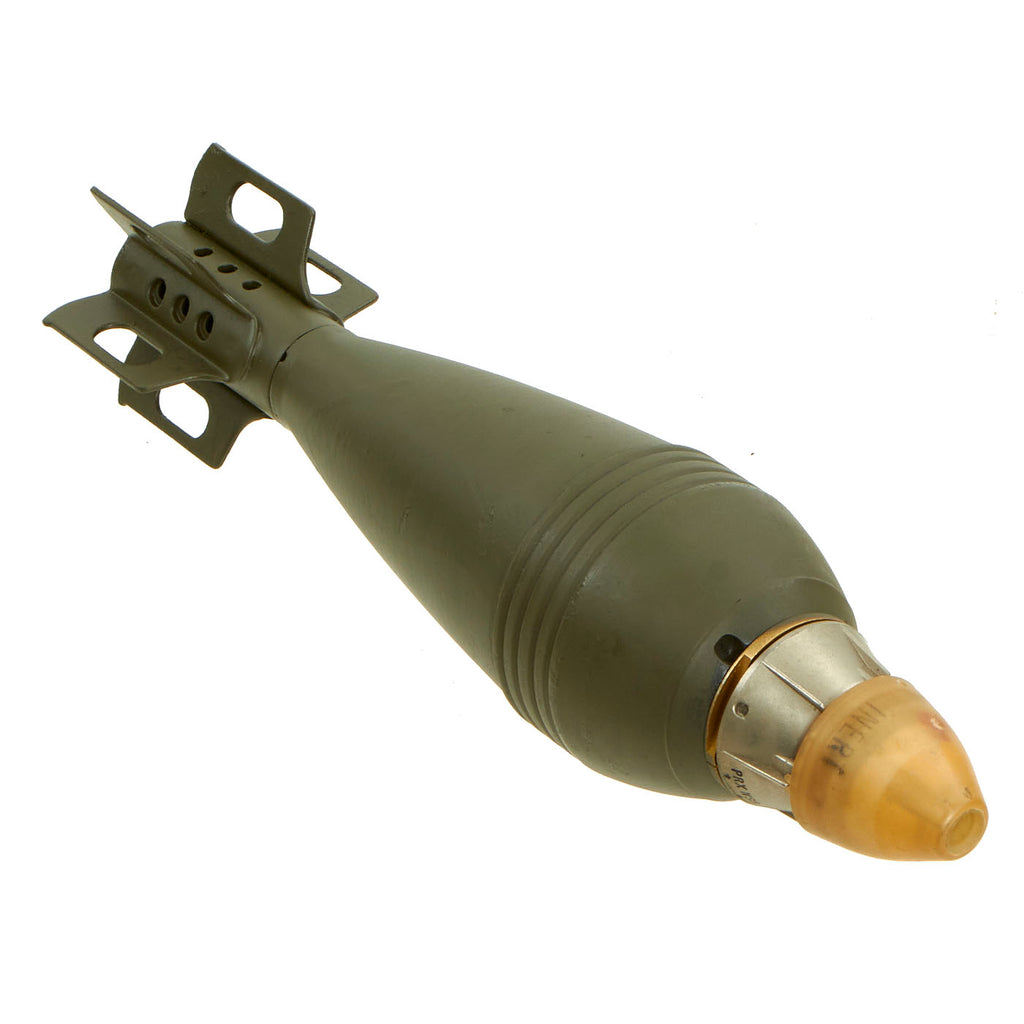M43 Fuze Original U.S. Cold War Era Inert 81mm HE M43 HE Mortar Round With Iner ...
