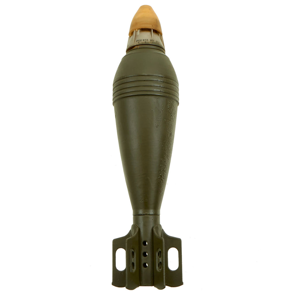 M43 Fuze Original U.S. Cold War Era Inert 81mm HE M43 HE Mortar Round With Iner ...