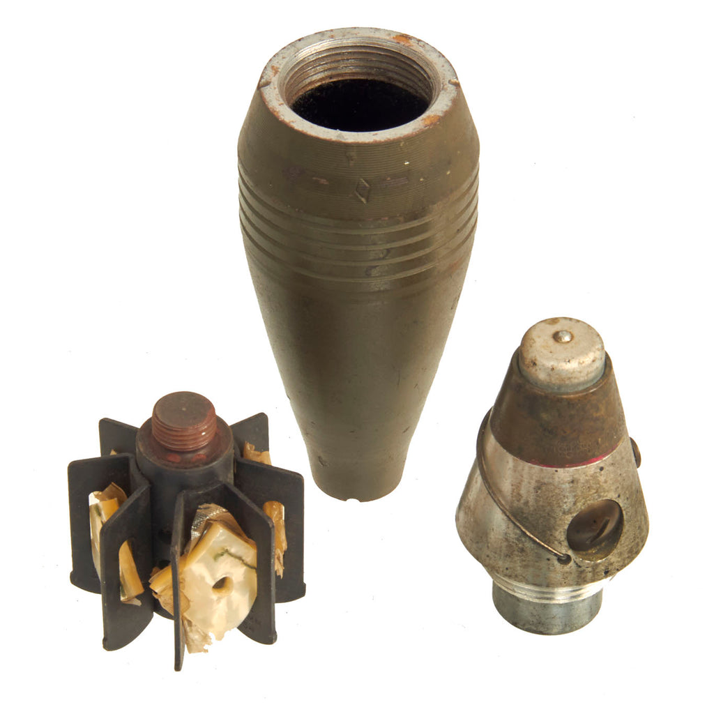 Original U.S. Korean War M49A2 60mm Deactivated Mortar Round Dated 195 ...