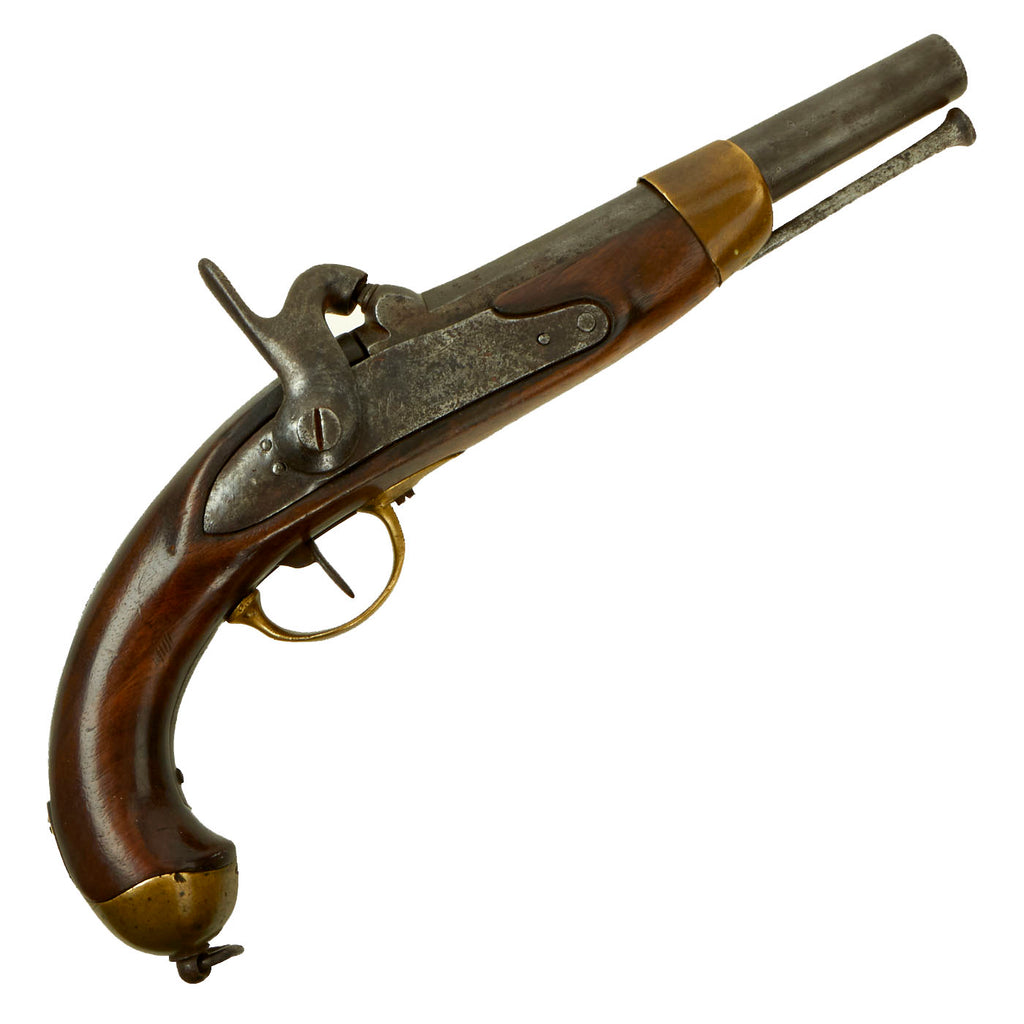 Original U.S. Civil War Era French Army Modèle 1822 Percussion Converted Pistol Original Items