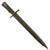 Original U.S. Pre-WWI M1892 Bayonet and Scabbard for Springfield Krag-Jørgensen Rifles - dated 1899 Original Items