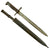 Original U.S. Pre-WWI M1892 Bayonet and Scabbard for Springfield Krag-Jørgensen Rifles - dated 1899 Original Items