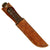 Original U.S. WWII USN Mark 2 KA-BAR Blade Marked Fighting Knife with Leather Scabbard Original Items