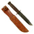 Original U.S. WWII USN Mark 2 KA-BAR Blade Marked Fighting Knife with Leather Scabbard Original Items