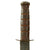 Original U.S. WWII USN Mark 2 KA-BAR Blade Marked Fighting Knife with Leather Scabbard Original Items
