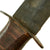 Original U.S. WWII USN Mark 2 KA-BAR Blade Marked Fighting Knife with Leather Scabbard Original Items