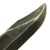 Original U.S. WWII USN Mark 2 KA-BAR Blade Marked Fighting Knife with Leather Scabbard Original Items