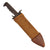 Original U.S. WWI Model 1917 Bolo Knife by Plumb St. Louis with Canvas Scabbard - Dated 1918 Original Items