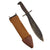 Original U.S. WWI Model 1917 Bolo Knife by Plumb St. Louis with Canvas Scabbard - Dated 1918 Original Items
