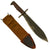 Original U.S. WWI Model 1910 Bolo Knife by Springfield Armory with Canvas Scabbard - dated 1917 - M1917 Converted Original Items